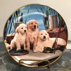 The Franklin Mint Heirloom Recommendation "Reel Pals" by Dan Scarlet